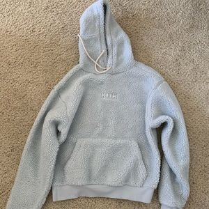 KITH baby blue sweatshirt size small